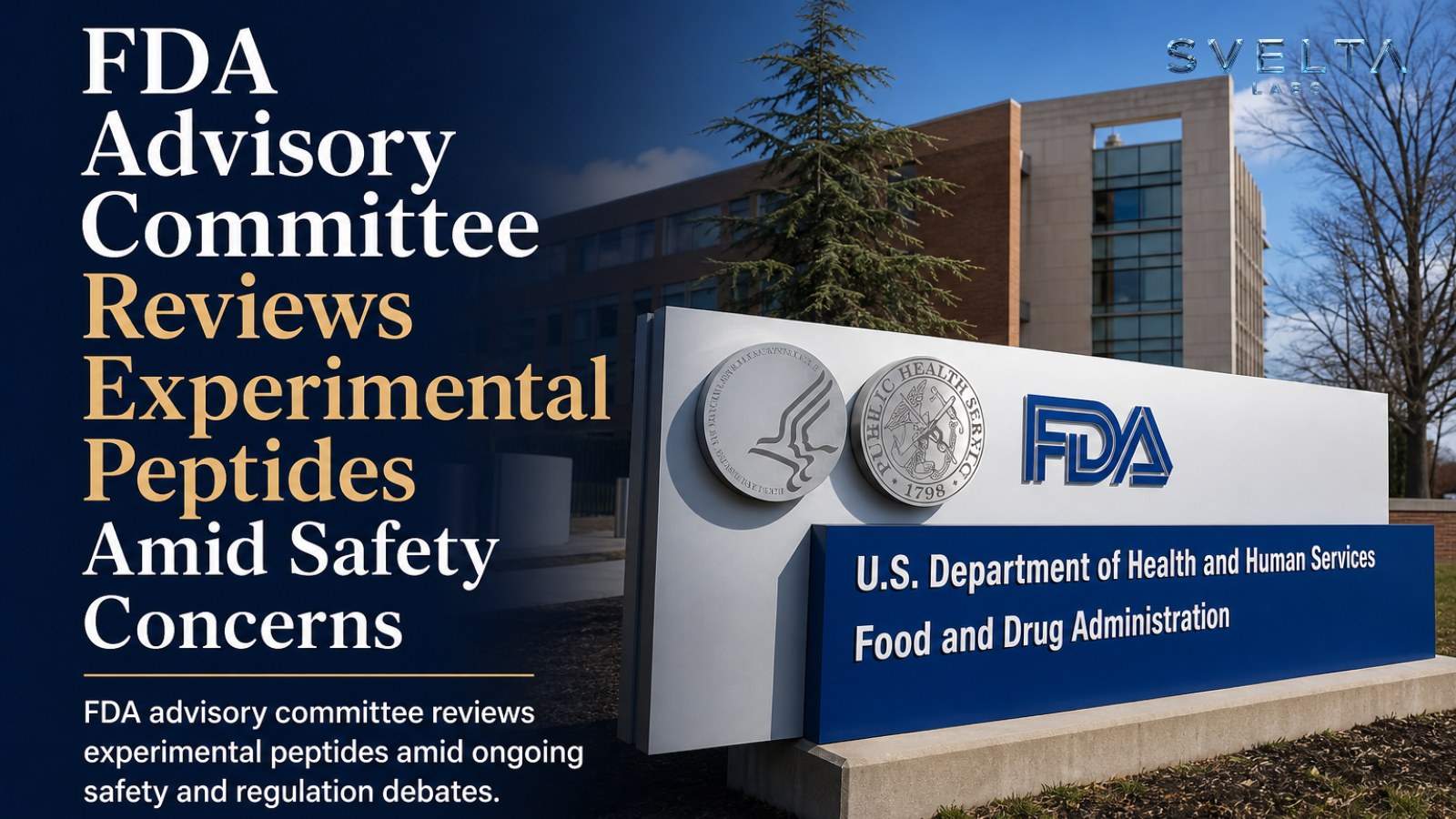 FDA Peptide Compounding Review: The Evidence and Safety Questions