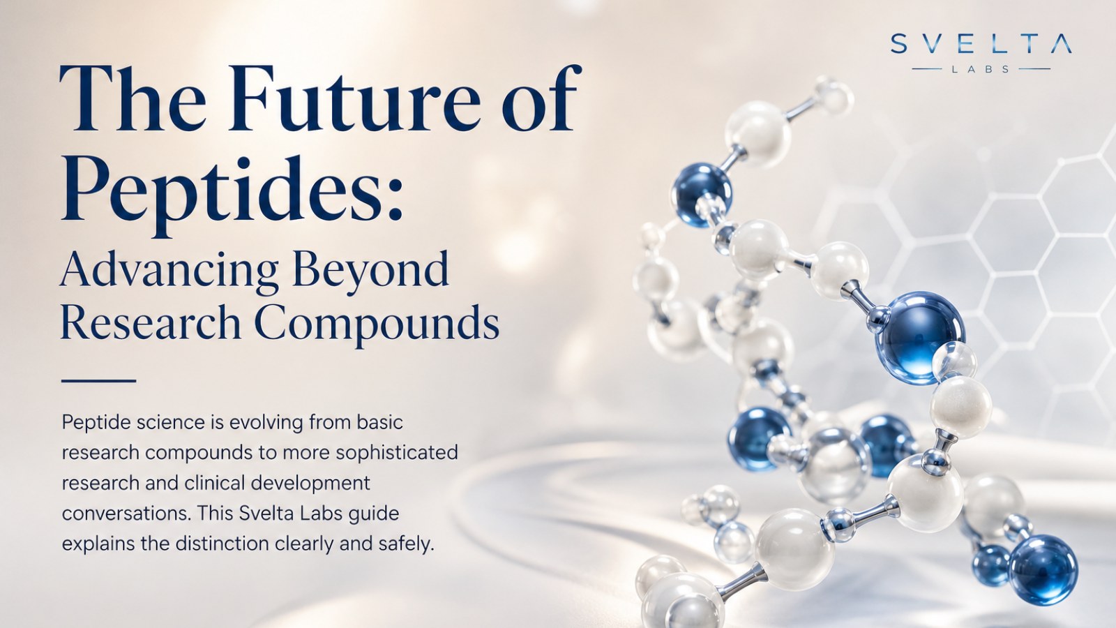 Research Peptides and Approved Medicines: What Is the Difference?