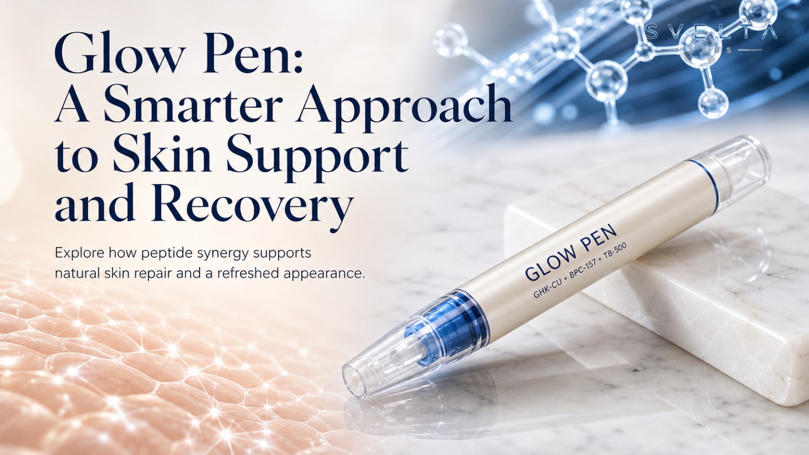 Glow Peptide Pen: Listed Ingredients and Research Limits