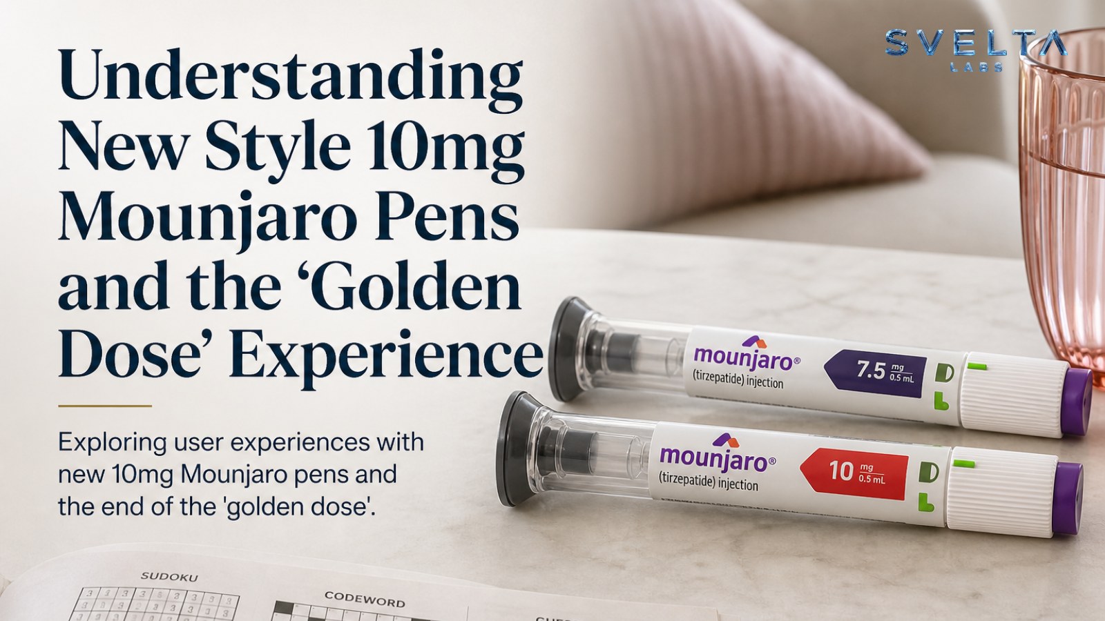 Mounjaro KwikPen “Golden Dose”: New Pens and Leftover Medicine