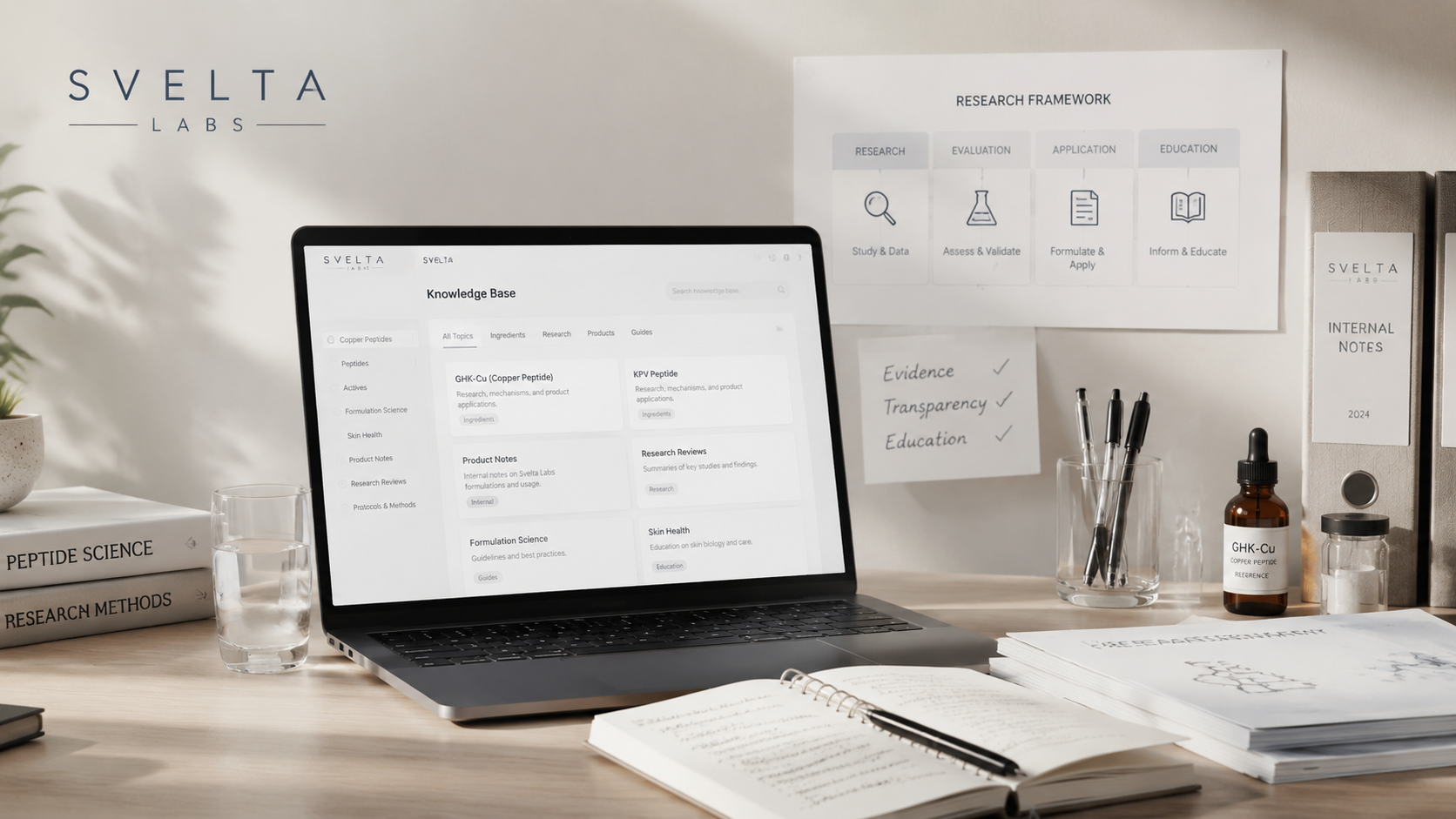 Peptide Research in the UK: How to Read a Product Page